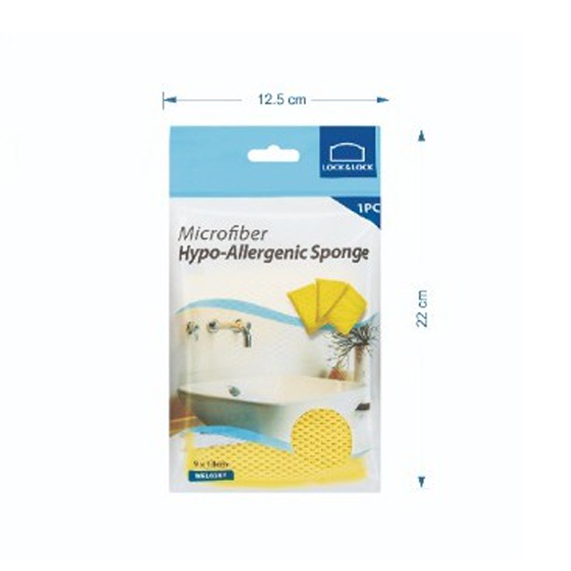 Miếng lau chùi Welcron Hypo-Allergenic 9*14cm (A108-SP01) - Màu vàng - WEL028Y, , large image number 2